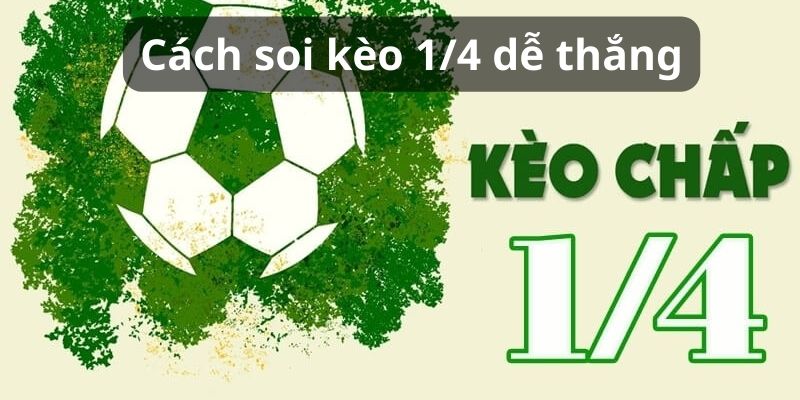 Cách soi kèo 1/4 dễ thắng
